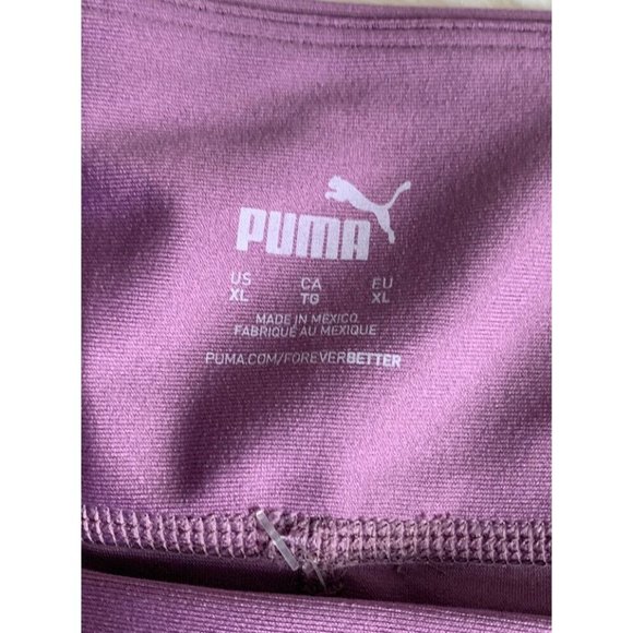 Women’s active Shorts Size XL Puma attitude Chinise Violet-puma White - Picture 4 of 11